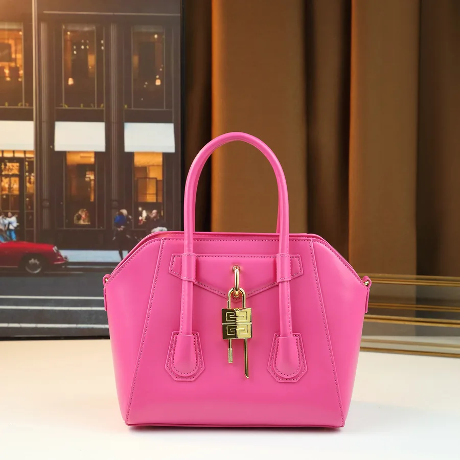 Chic Casual Commuter Diaper Bag For Women Elegant Leather Crossbody Handbag Designer Minimalist Retro Fashion Large Capacity