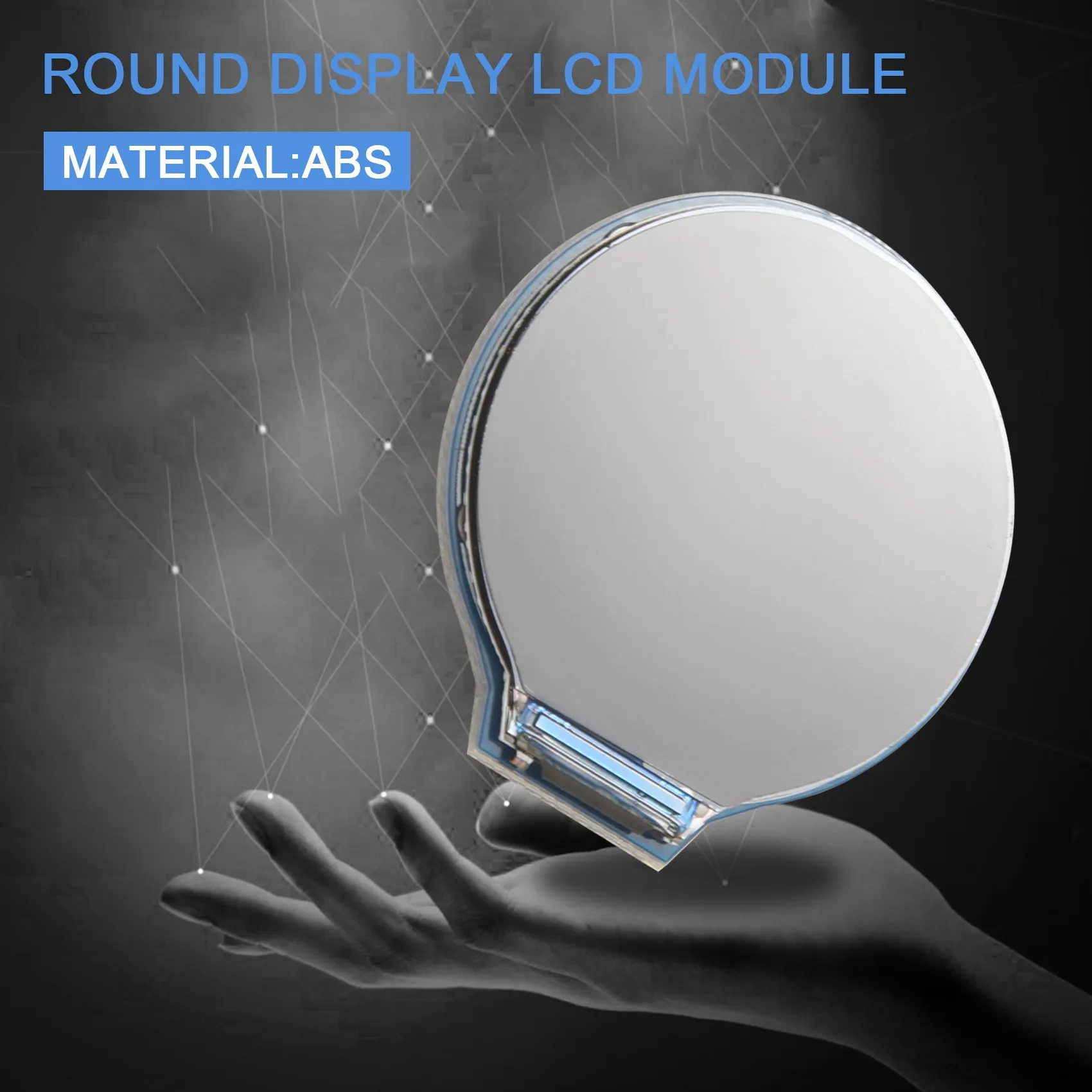 

1.28Inch Round Display LCD Screen Module GC9A01 SPI Communication RGB 65K Color Support For Raspberry