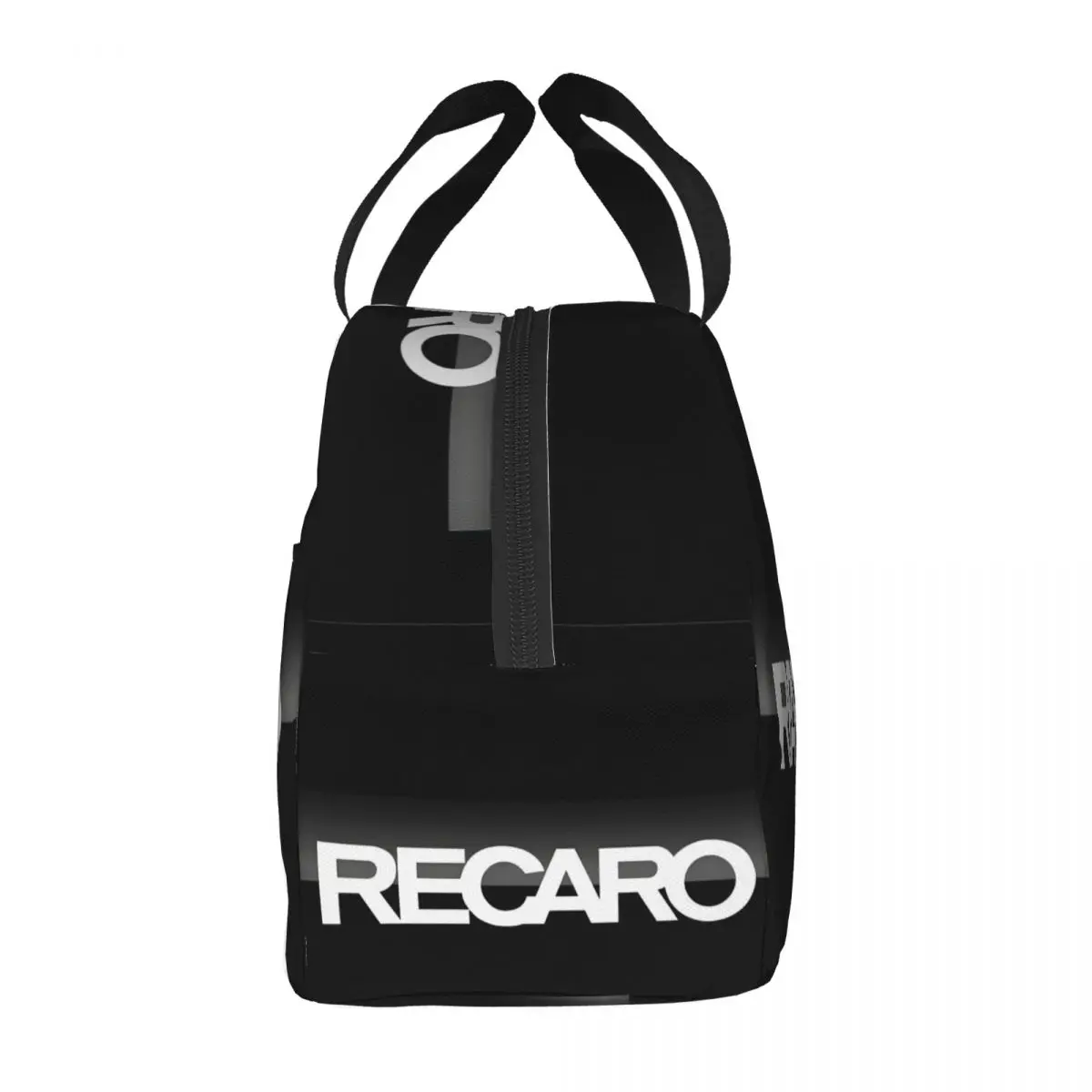 Custom Recaros Logo Thermal Insulated Lunch Bag Women Portable Lunch Tote for Outdoor Picnic Multifunction Food Box