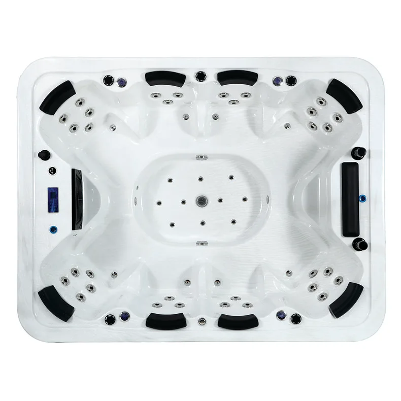 Garden Spa Relaxation  Pool Bath Tank Outdoor Freestanding Square  Jacuzzi Outdoor Bath  Bath