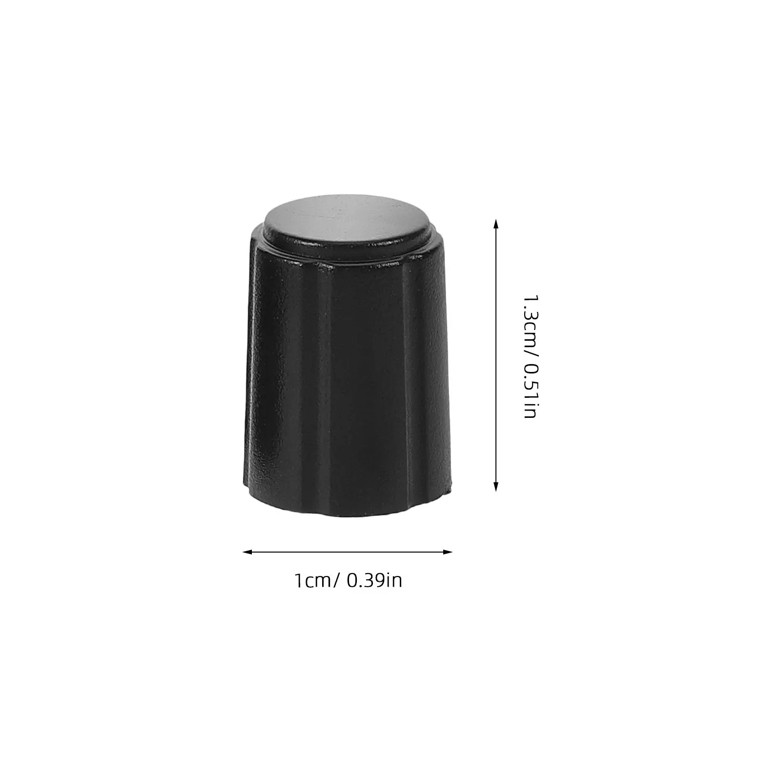 10Pcs Plastic Knobs for Electric Guitar Volume Control Potentiometer Replacement Bass Guitar Parts Smooth Precise Adjustment