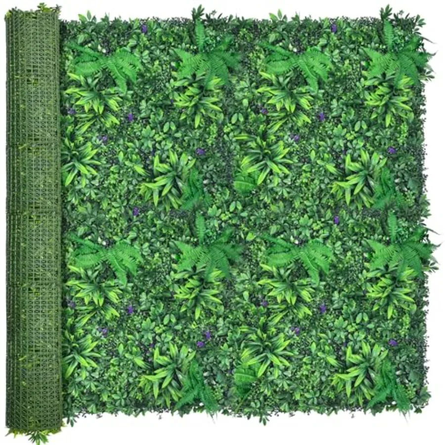 

Искусственные зеленые панели для стен 80 x 120 см, УФ-стойкие, имитация травы, для создания зонирования, декоративный экран для садовых ограждений