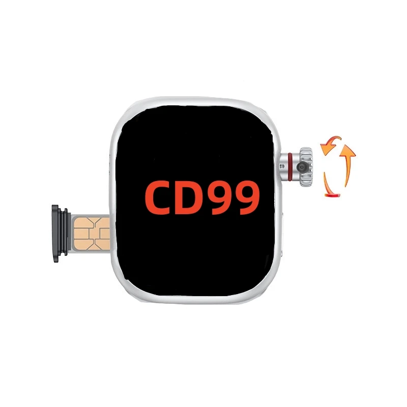 

CD99 Smart Watch 4G/5G Network SIM Card Watch 9 Camera GPS Wifi Rugged 32G-ROM Google Play IP67 Android Men Women Smartwatch