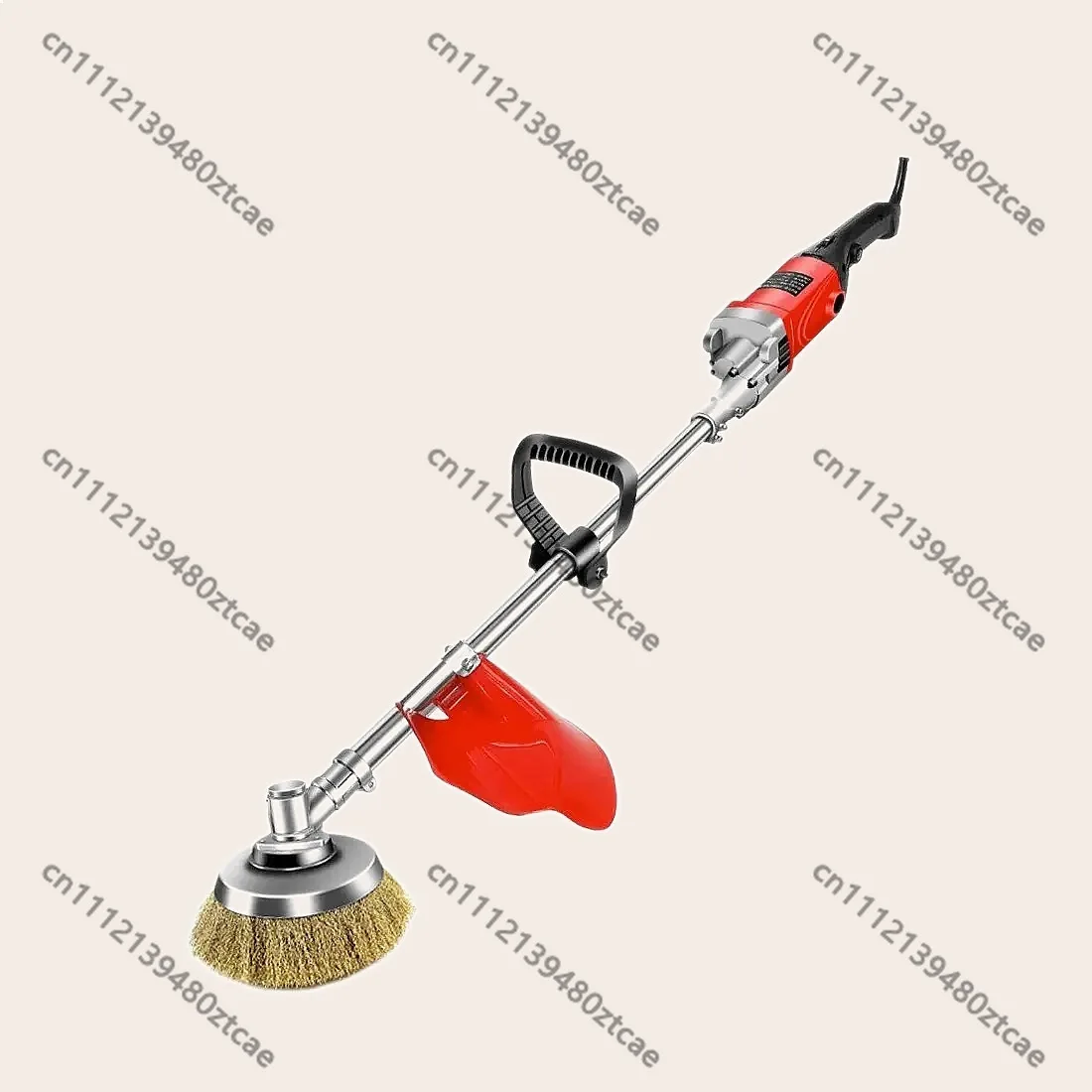AC220V 2000W Handheld Electric Wire Polishing Grinding Machine Metal Rust Removal 9-Speed