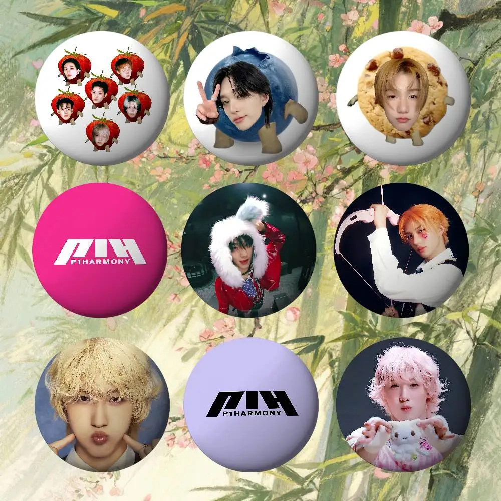 

Pop P-P1 H-HarmonyS Badges Fans' Cartoon Lapel Pins Brooch Emblem Trinkets Gifts Folks Backpack Decor Jewelry Pieces