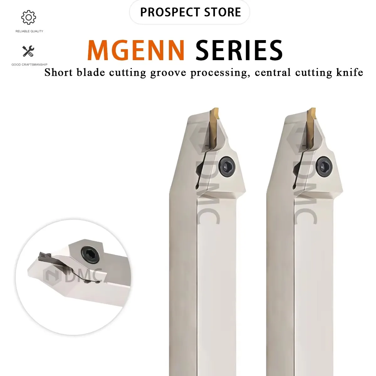 MGENN2020 2525 Mid Mounted Outer Circular Groove Cutter Bar Outer Diameter Groove Tool Holder Cutting Tool Slotting Knife Holder