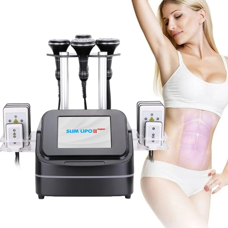 

5 In1 Cavitation Reduction Body Slimming Vacuum Shaping Weight Loss Skin Firming Negative Pressure Fat Blasting Beauty Machine