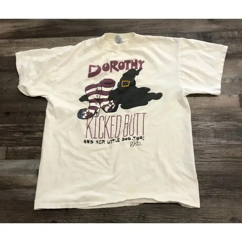 Vintage Dorothy Kicked Butt and Her Little Dog Too Adult Large T Shirt GKB