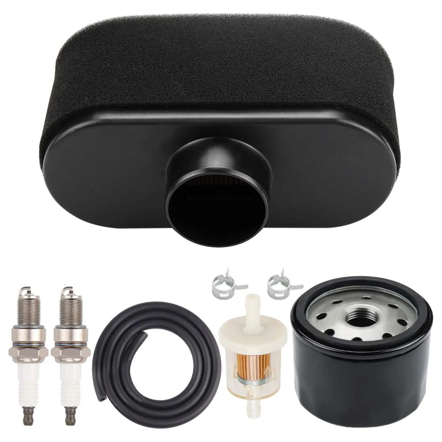 MLGB Engine Lawn Mower Tractor Air Filter Oil Filter Set Suitable for Kawasaki FR691V FS481V FR651V 11013-7047
