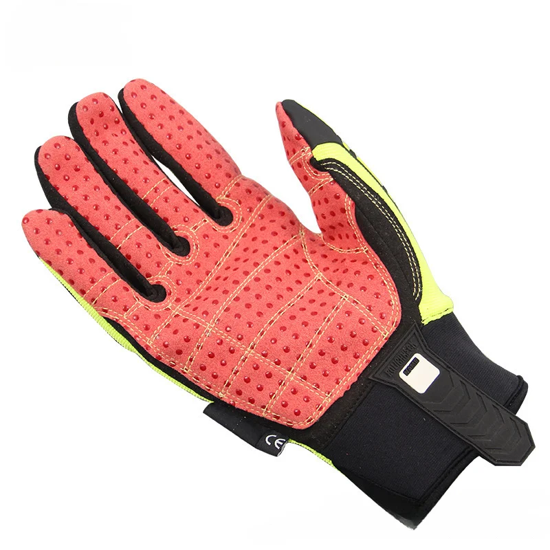 Anti-cutting TPR Anti-collision Mechanical Wear-resistant Anti-slip Anti-stab Anti-impact Rescue Gloves for Petroleum Mining