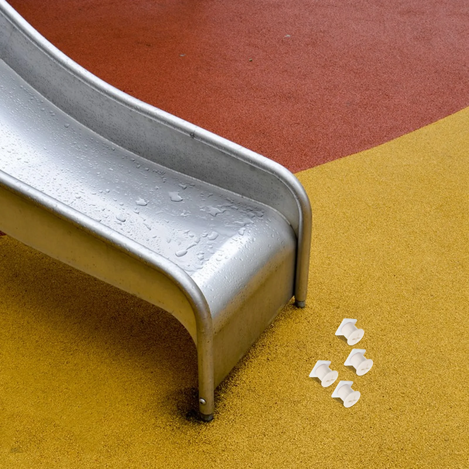 Bouchons à vis de fixation coulissante en plastique, 8 pièces, équipement de terrain de jeu pour enfants en plein air, balançoires, accessoire de remplacement