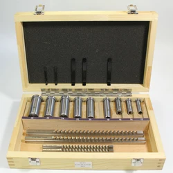 18pcs HSS Metric Keyway Broach Set 4/5/6/8mm Broaches 12-28 Cutting Broach Brand new