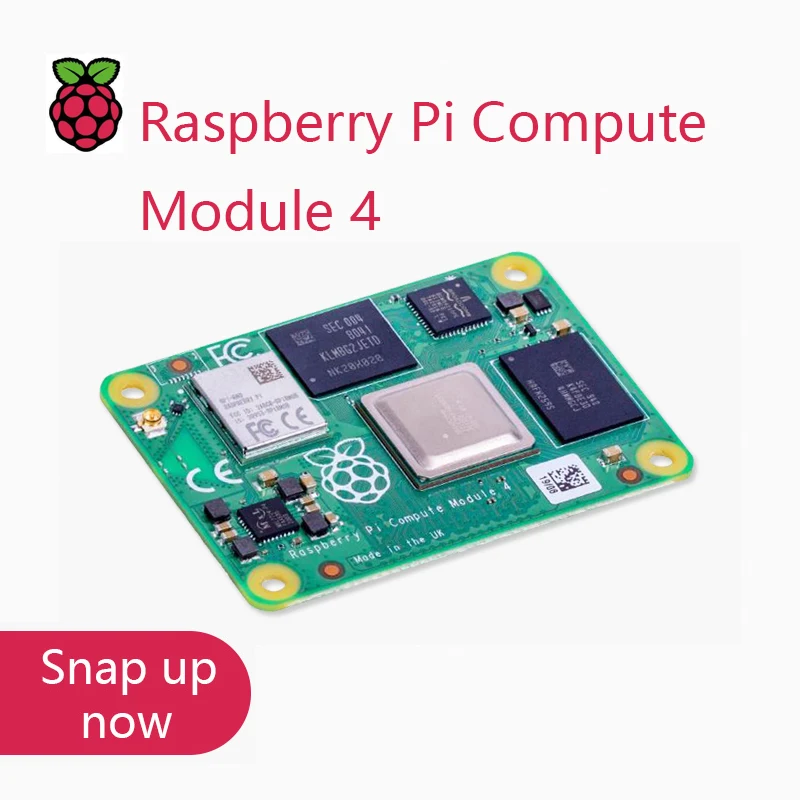 Imagem -01 - Raspberry pi Compute Módulo Kit Emmc Cm4108000 Cm4108008 Cm4108016 Cm4108032 Cm4008000 Cm4008008 Cm4008016 Cm4008032