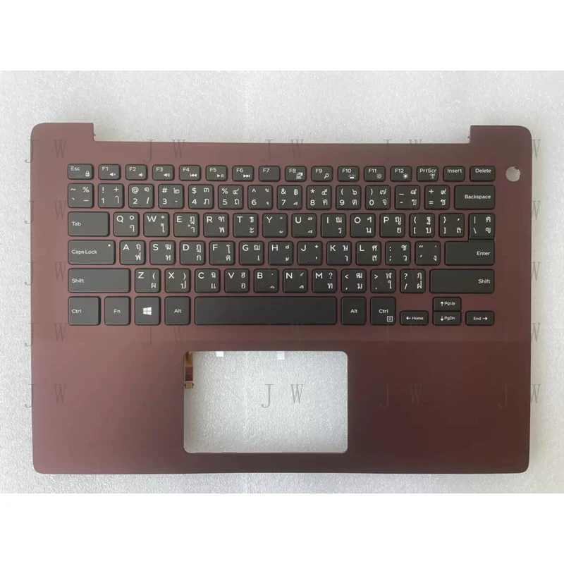 DDW  For Dell Inspiron 5480 5485 5488 Thai Backlit Keyboard palm rest