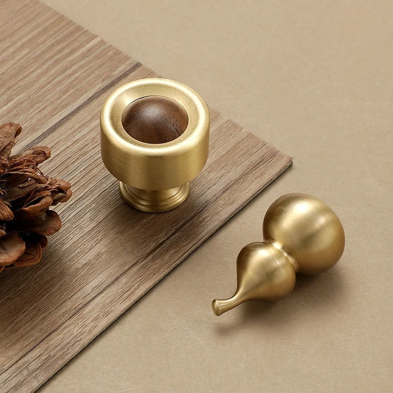 

Creative cabinet door handles - solid brass drawer handles - luxurious cabinet shoe cabinet wardrobe door handles