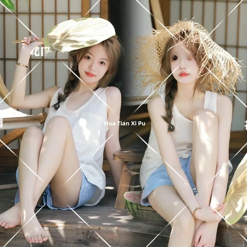 

Летняя коллекция 2026: Новая коллекция для девочек в стиле «Маленький лес» для фотосессий в студии и путешествий, тема «Грейпфрут»