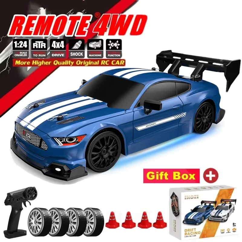 4WD RC Drift Car Remote Control GTRPRO GTR8602 Model 4x4 Racing RTR Radio Truck Vehicle Toy Gift for Boy Girl Children Kid Adult