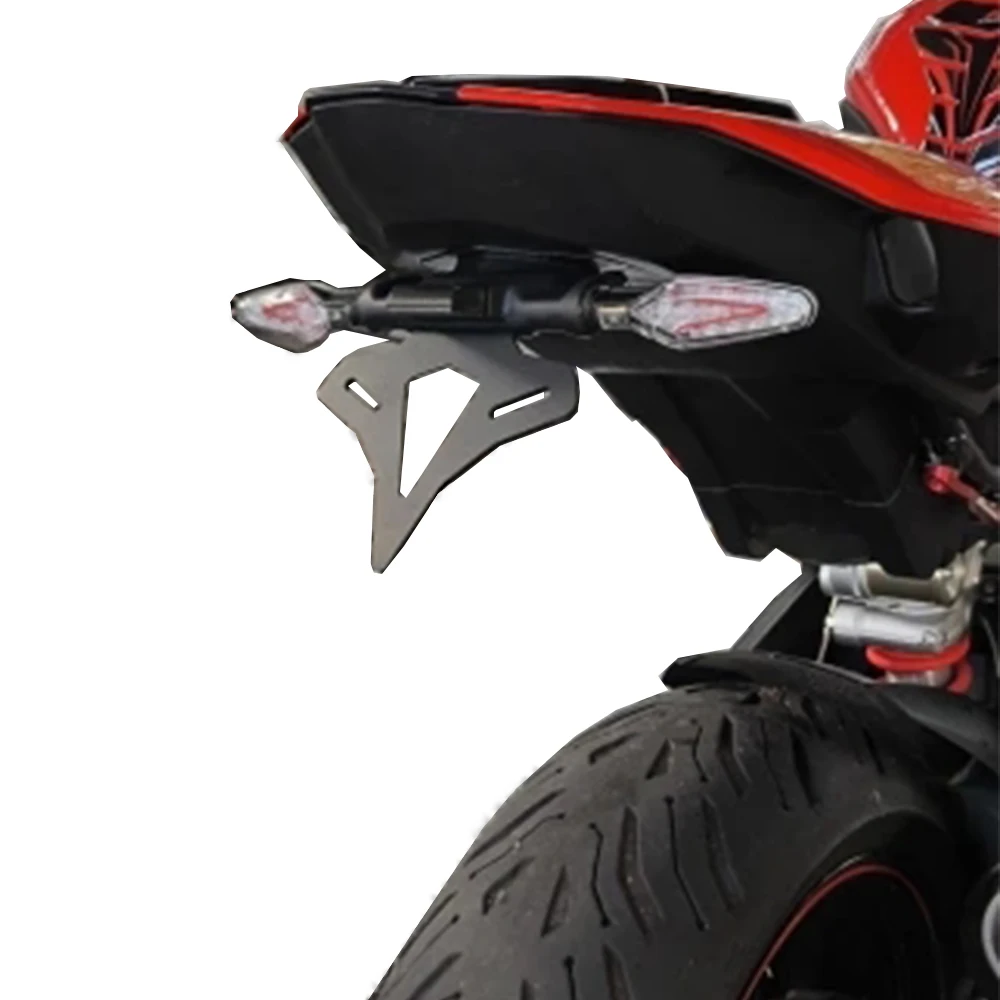 NEW For BMW S1000RR 2019-2025 S1000R 2021-2024 Motorcycle Rear Short Tail Stock Tidy License Plate Holder Tailstock Bracket Kit