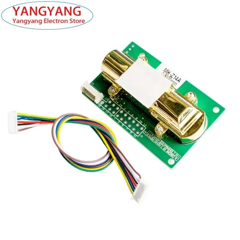 1Pcs New MH-Z14A Infrared Carbon Dioxide Sensor Module NDIR CO2 Sensor Serial Port PWM Analog OutputWith Cable MH-Z14 0-5000PPM