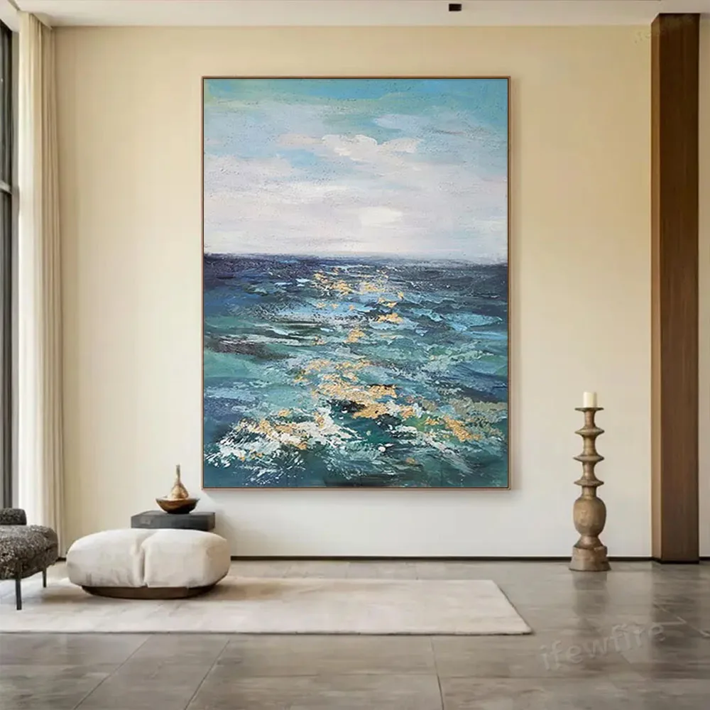 

Palette Colors Abstract Hanging Paintings 100% Handpainted Oil Paintings Wall Art Picture for Home Decor Modern Canvas Painting