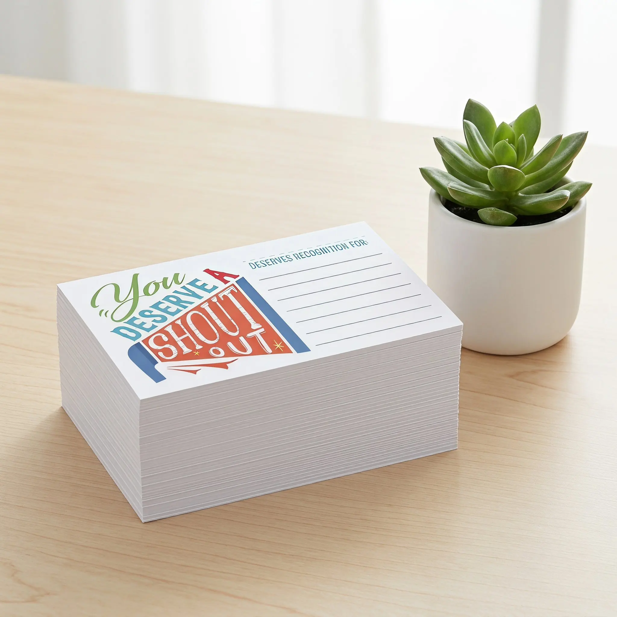 100Pcs Classroom Reward Cards 6x4 Kraft Teacher Appreciation Cards Positive Encouragement Recognition Postcards for Students