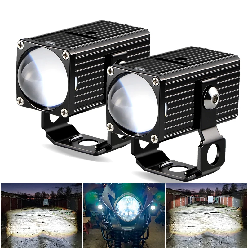 

МИНИ-мотоциклетный светодиодный прожектор, противотуманный фонарь, вспомогательный свет для BMW R1200GS R1250GS ADV YAMAHA Tenere 700 TRACER 900