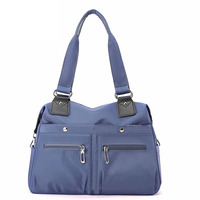 1 women's crossbody bag, new large capacity travel bag, leisure waterproof nylon handbag, shopping shoulder bag
