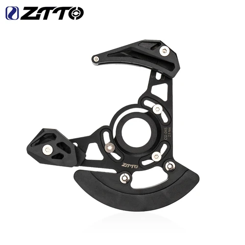 ZTTO DH guía de cadena MTB bicicleta de grava piñón de un solo disco guía de cadena receptor de caída montaje BB 1x sistema 32T-38T protector de marco CG04S