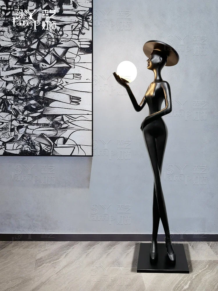 DSA sculpture floor creative abstract figure sales office large ornaments decoration villa decor