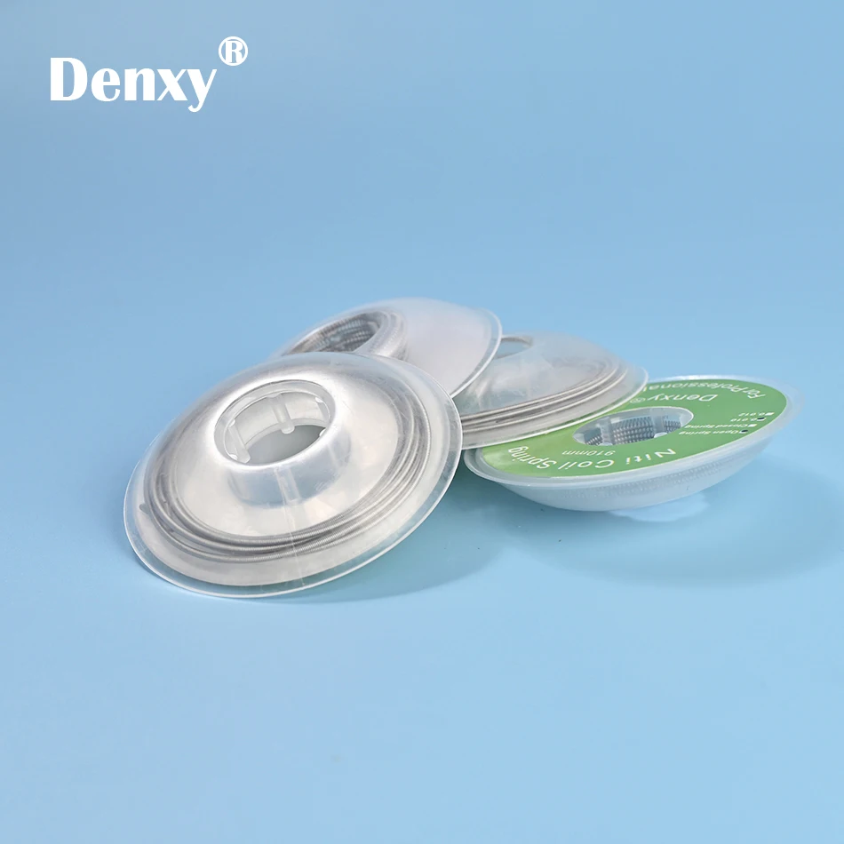 DENXY 2 Rollen/Set Kieferorthopädische Niti-Spiralfedern, offene und geschlossene Federn, Bogen-Draht, Dentalmaterial für Zahnärzte, Brackets und Zahnspangen – Detail 5