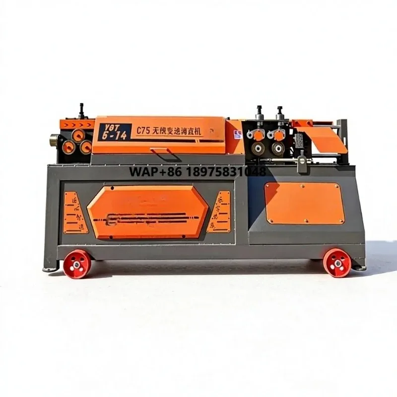 Electric steel bar straightening and cutting machine, automatic steel bar straightening and cutting machine, numerical control s