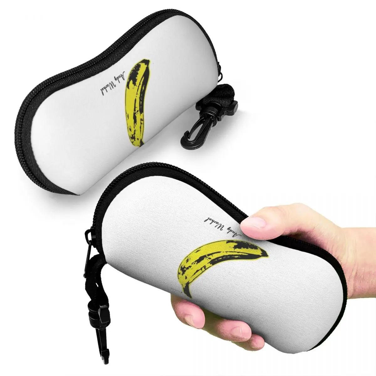 

Andy Warhol Banana Velvet Underground Shell футляр для очков портативная коробка для солнцезащитных очков для женщин и мужчин мягкая сумка для очков