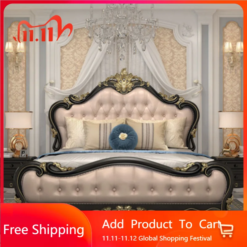 

Vase Aesthetic Bed Frame King Size Master Modern Queen Bed Frame Luxury Faux Leather Lazy Letto Matrimoniale Unique Furniture