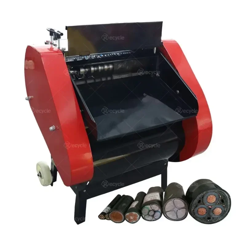High quality automatic waste cable stripping machine, waste copper wire stripping machine