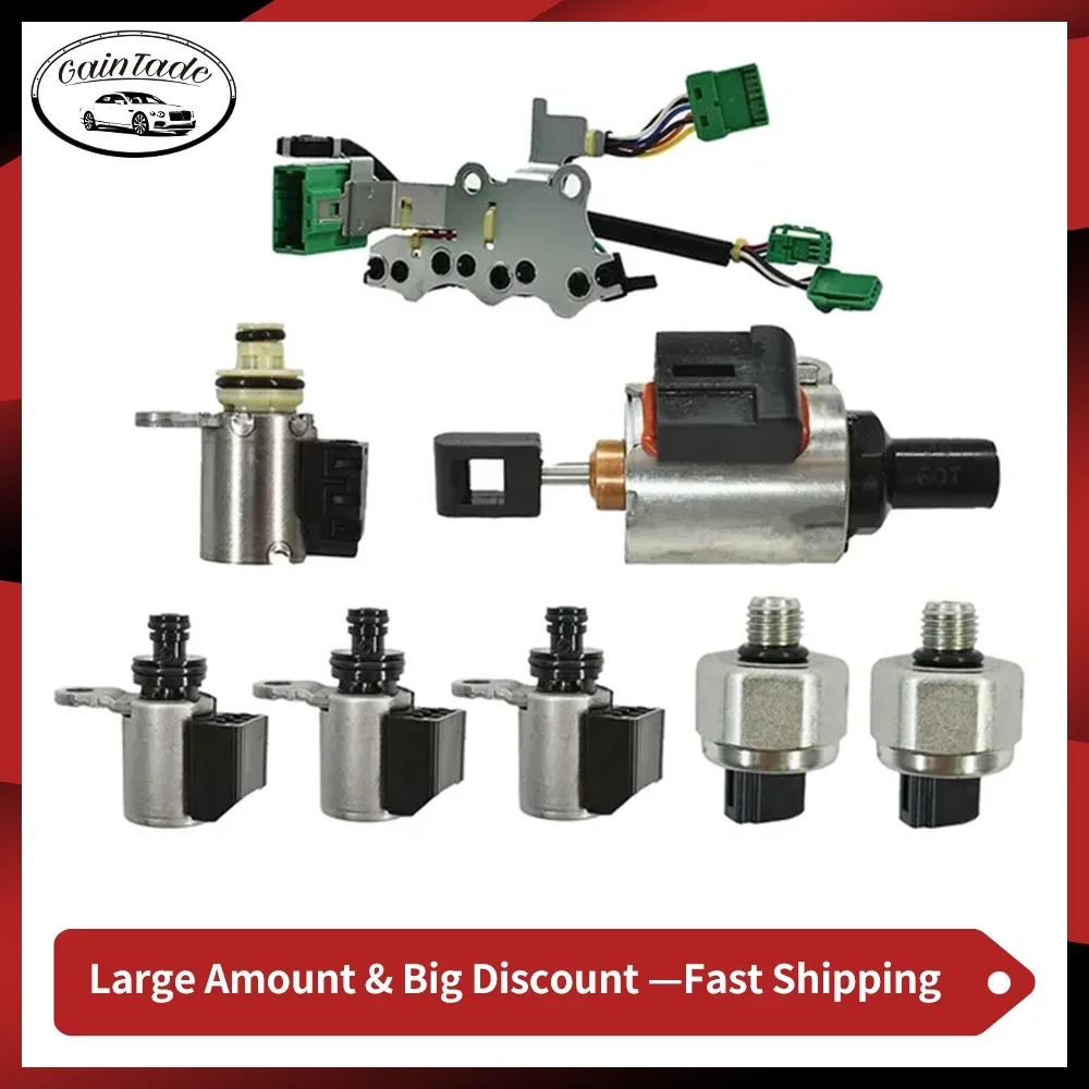 

JF011E RE0F10A CVT Transmission Solenoid kit Duel Switches Stepper Motor for Nissan Dodge Jeep Patriot Mitsubishi lancer Renault