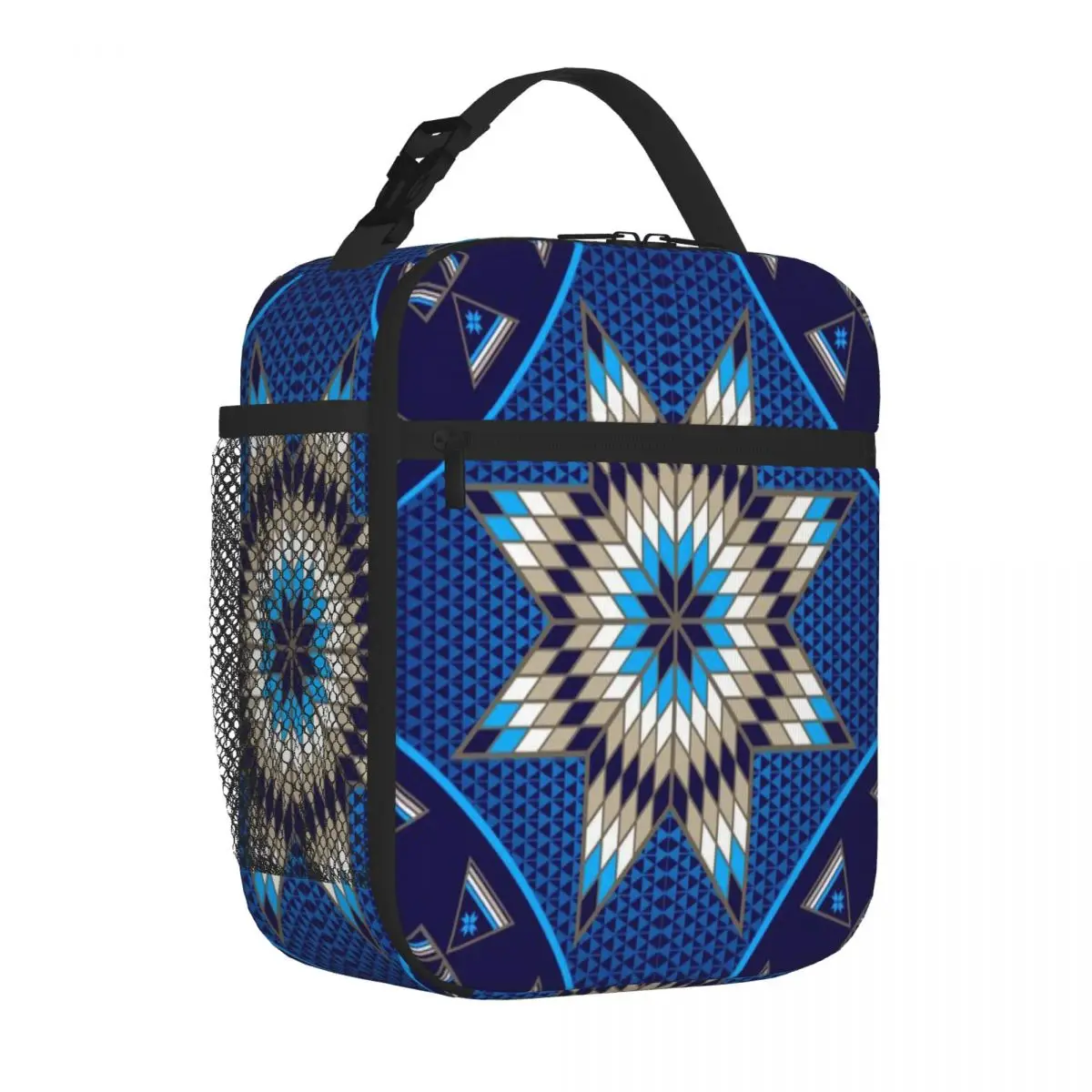 Bestselling Morning Star With Tipi S (Blue) Portable Design Outdoor Lunch Bag Weekend Getaway Leakproof Lunch Bag