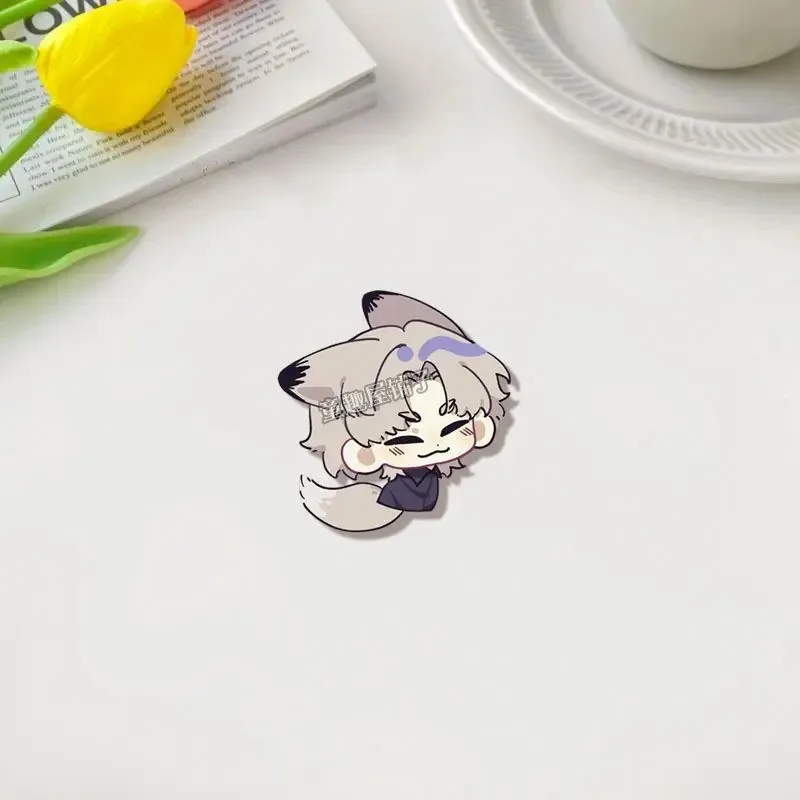 Korean BL Manhwa Low Tide in Twilight Acrylic Badge Yeo Taeju Kim Euihyun Kawaii Brooch Manga Goods Pins Bag Pendent Cute Decor