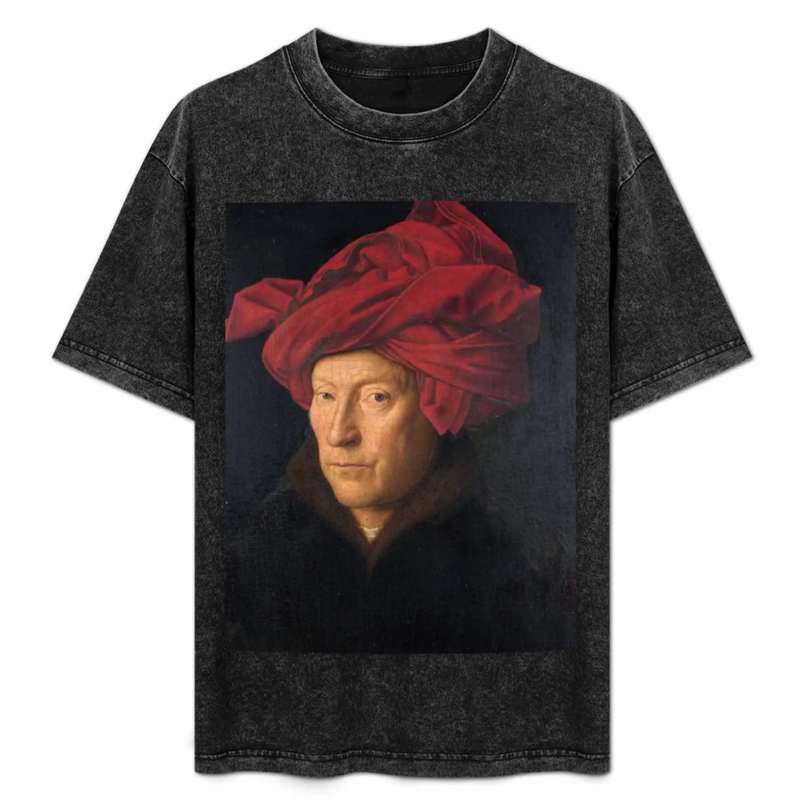 

Jan van Eyck – A Portrait of a Man with a Turban T-Shirt vintage anime shirt plain mens shirts graphic tee