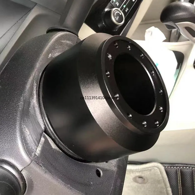 Racing Steering Wheel Boss Kit Aluminum Alloy Clock Spring Connector With Outer Cover Fit For Great Wall Coolbear Car Accessory