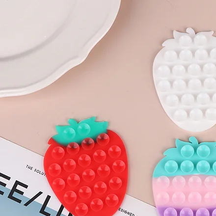 العالمي الهاتف لوحة ثابتة سيارة الملاحة قوس الفراولة شفط كأس الهواتف المحمولة مصاصة دعم جبل حامل هاتف محمول