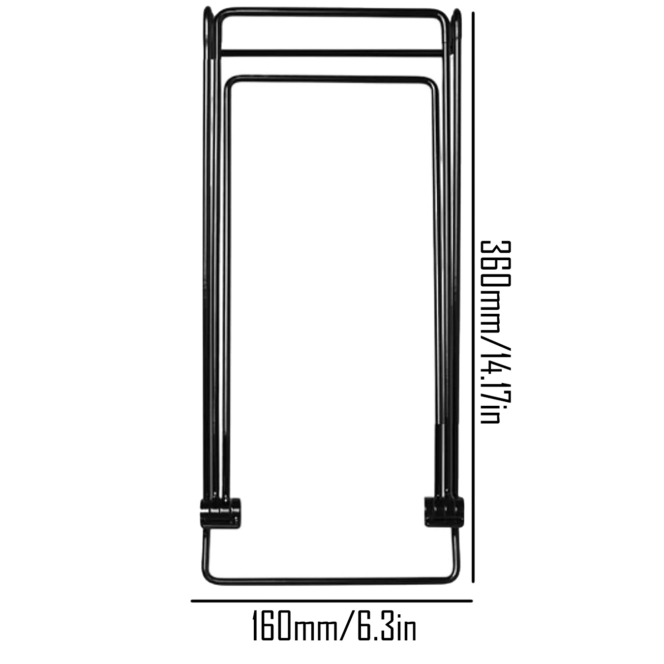 2 Sets Portable Folding Solar Panel Mounts - Flexible, Multifunctional & Stable | Mounting Accessories