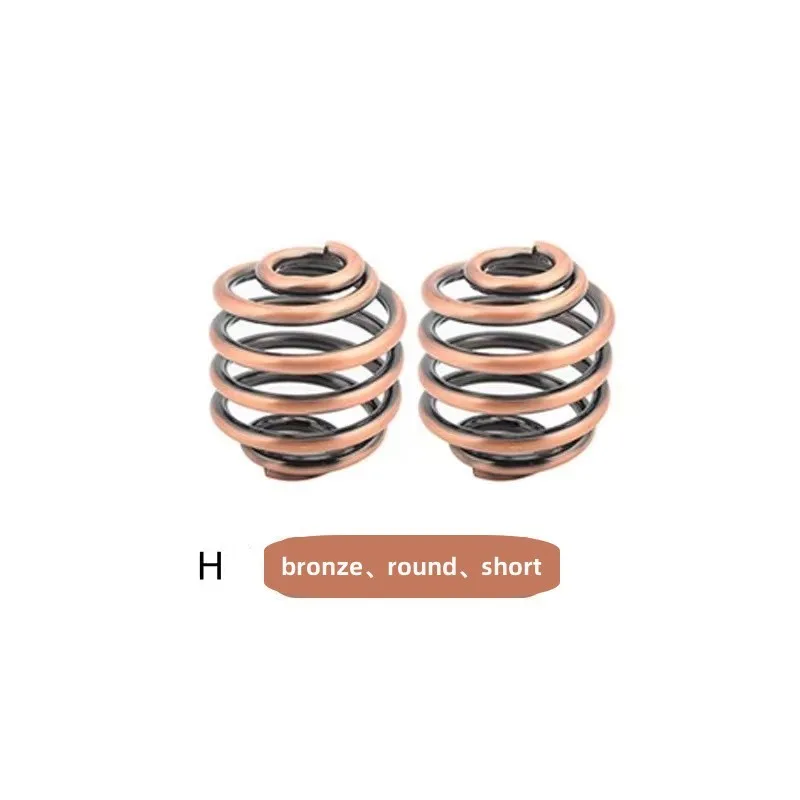 Motorcycle Torsion Solo Seat Springs Bronze/Black/Chrome For Harley Sportster XL 883 1200 Bobber Chopper Cafe Racer Custom