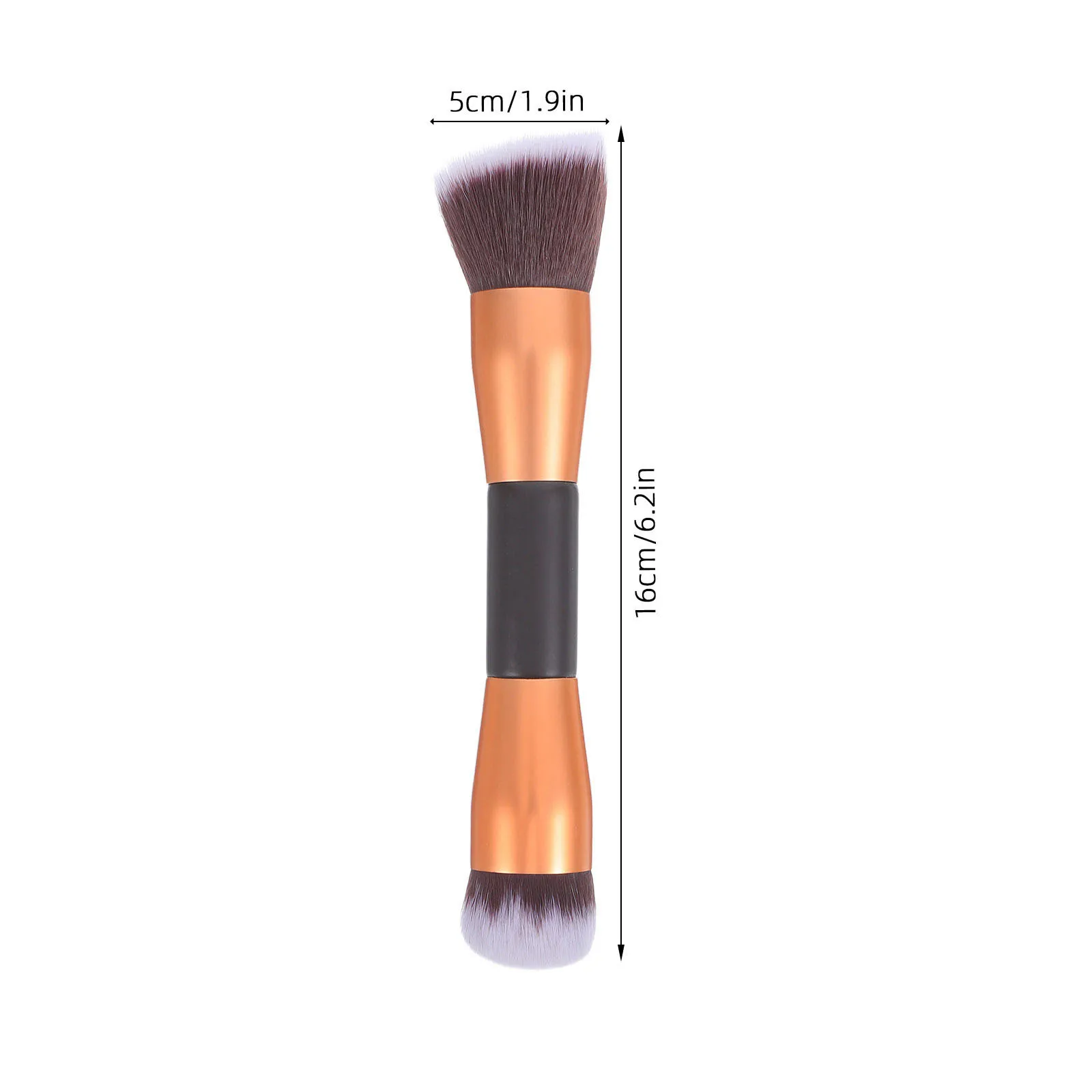Makeup Brush Professional Foundation Blush Powder Brush For Women Beauty Supply Rose Gold Multifunctional Loose Cosmetics Tool