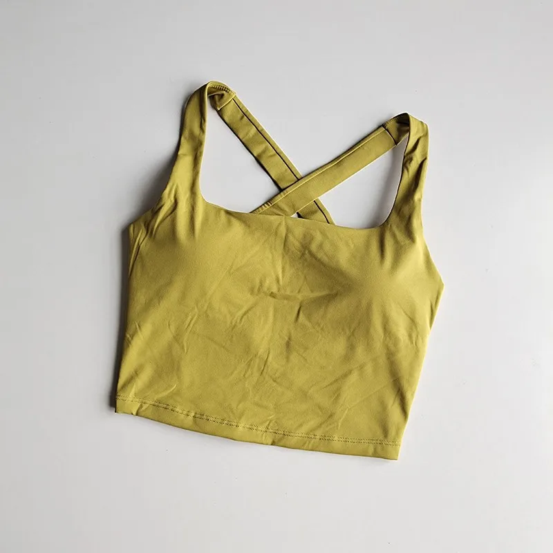 Damen Sport-BH Nahtlos High Impact Sport-BH Sexy Yoga Fitness Top Sportunterwäsche Push-Up BH Sportbekleidung Sporttop Damen – Detail 12