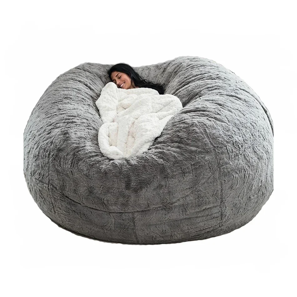 Large bed lazy room pumpkin boy lazy boy sofa recliner for leisure and relaxation memory foam big  bean bag