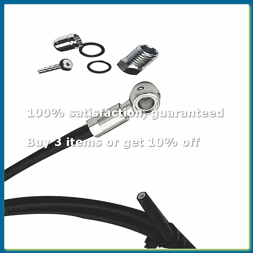 ●Bike Bicycle 2 Meter Brake Hose Kit for Formula R1 R1R Ro Rx T1 Line Tube + Oil Needle+Olive+Rubber Rings
