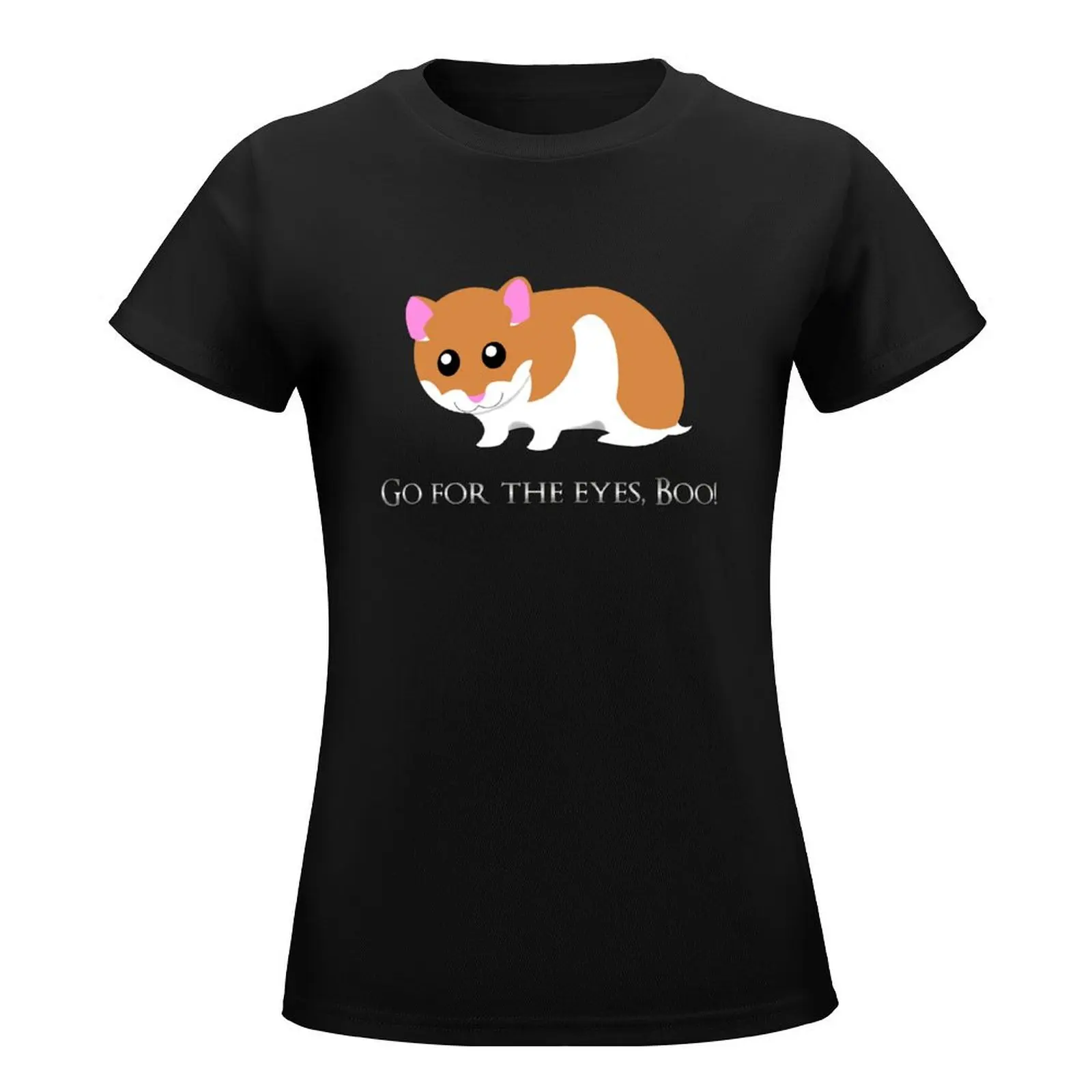 Go For The Eyes T-Shirt summer tops funny Blouse cute t-shirts for Women