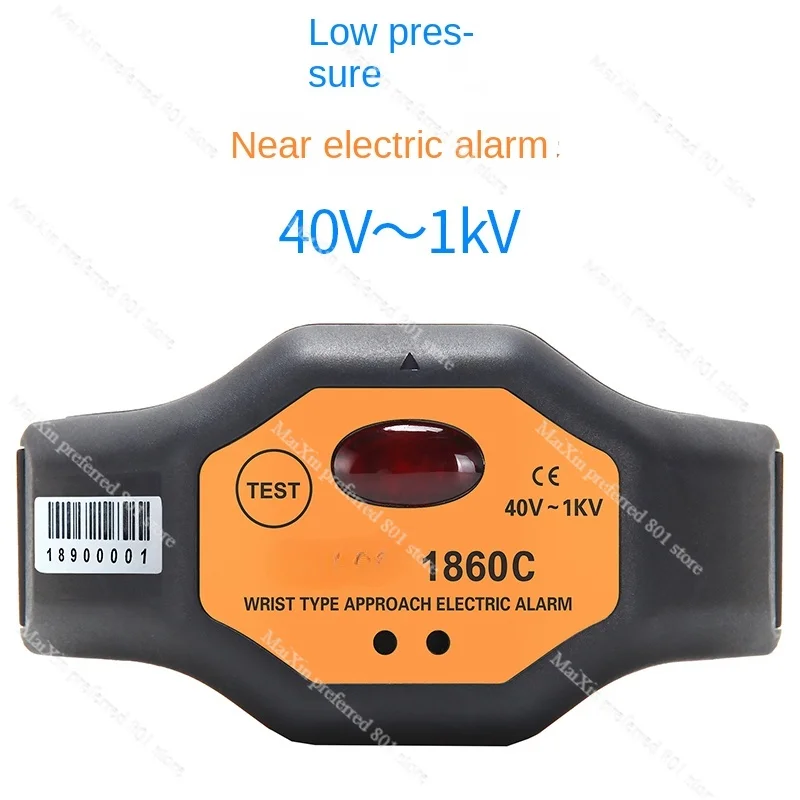 

ETCR1860 ETCR1860C Near Electric Alarm Warning Sound and Light Sensor Low Voltage High Voltage Anti-Touch Wrist Type