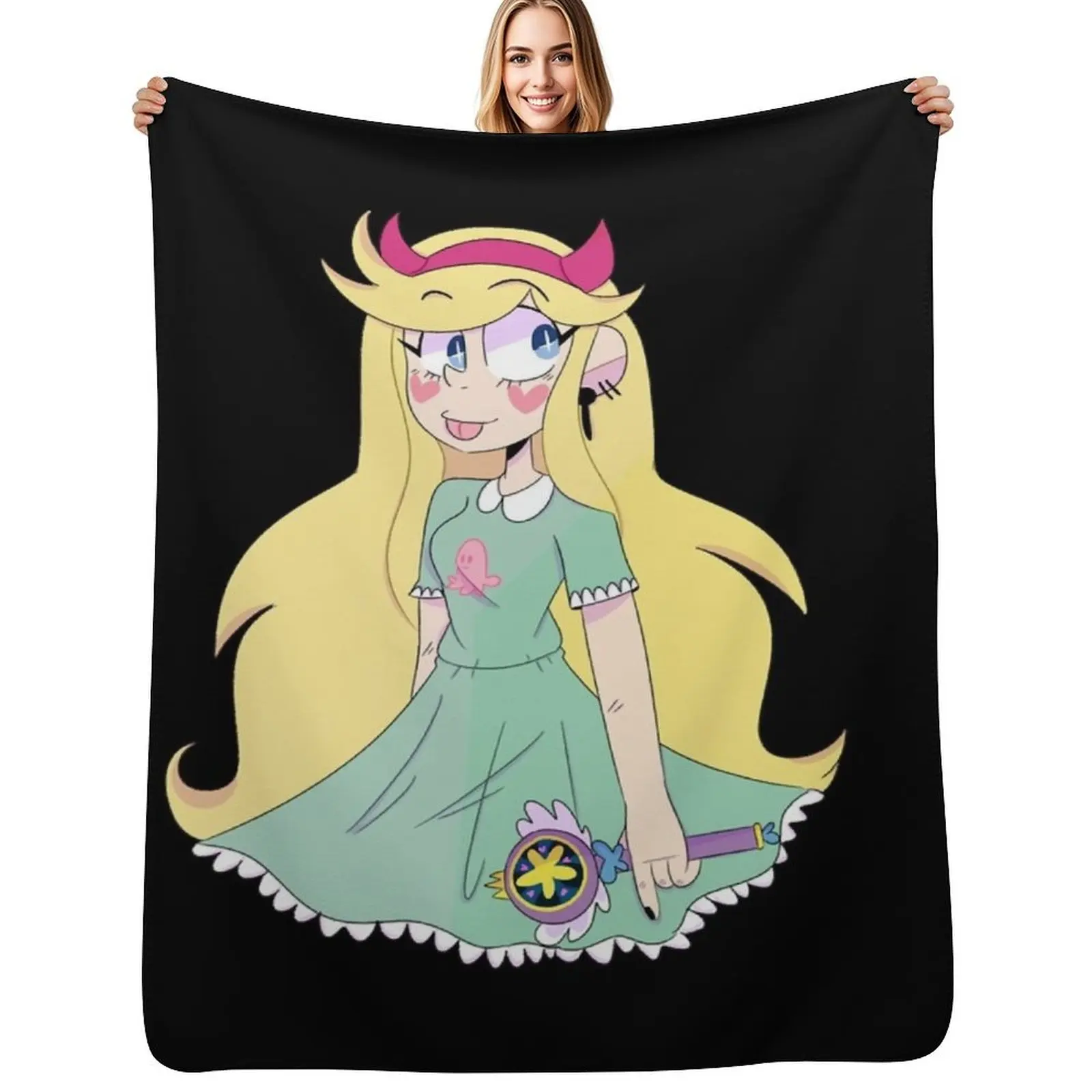 

Music Vintage Retro Star Cartoons Butterfly For Children Gifts Movie Fans Throw Blanket Vintage Thin Large Blankets