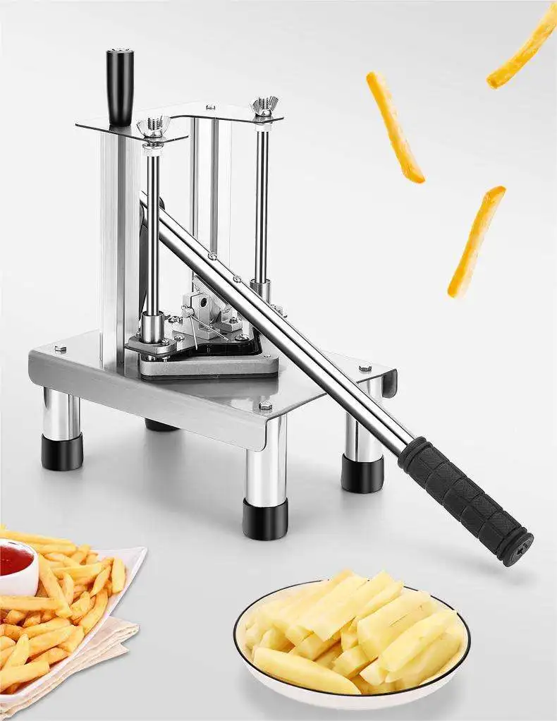 Best Selling Multi Functional Food Chopper High Quality Electric French Fry Cutter  Potato Chips Cutting Machine